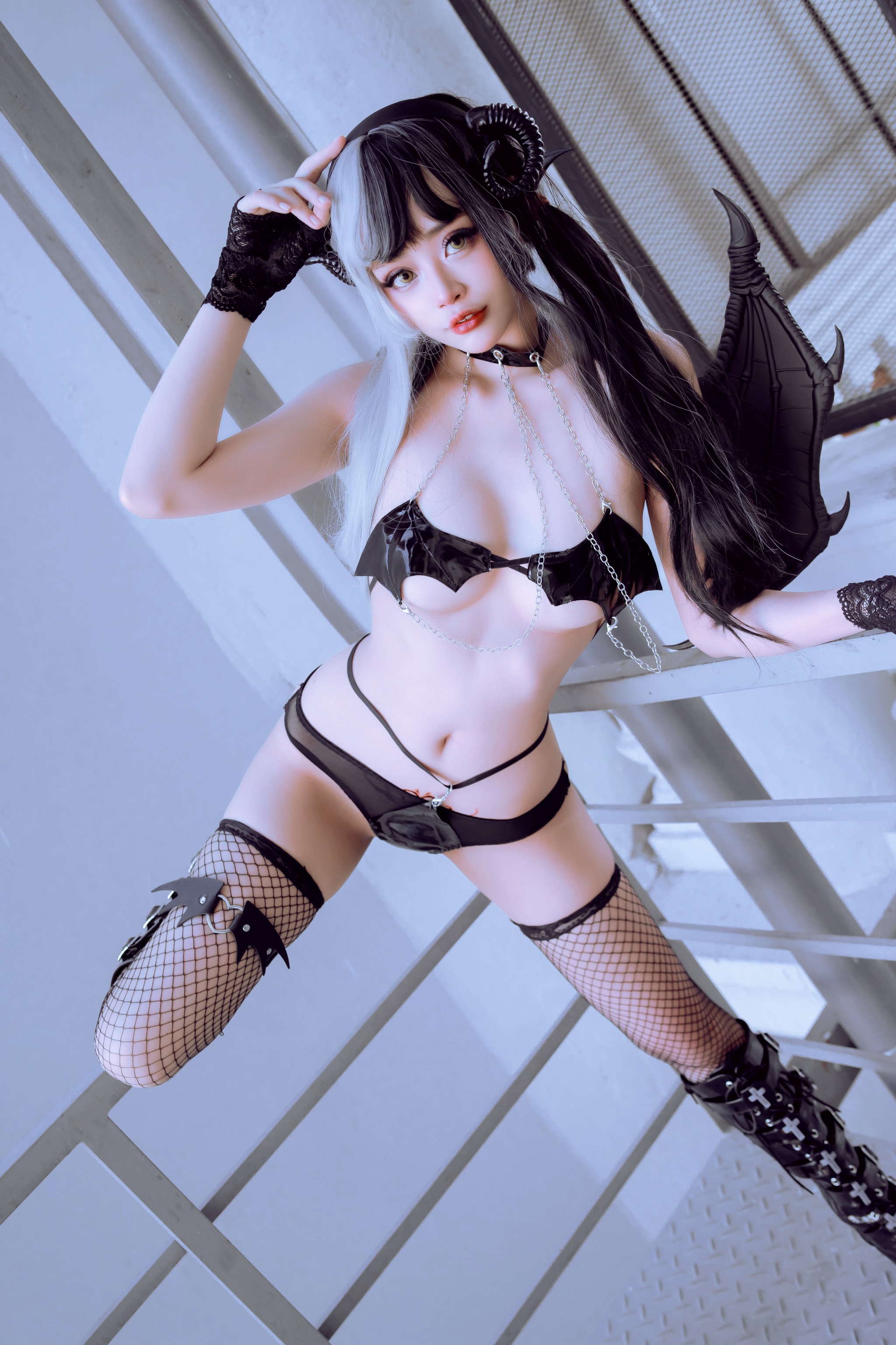 图片[1]-Byoru – NO.05 Ying Yang Succubus 魅魔 [25P]-XikXak
